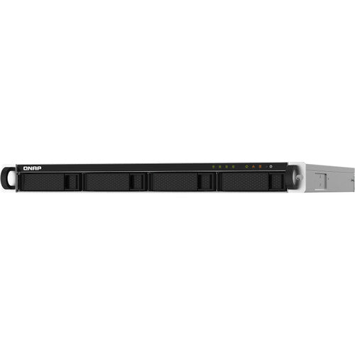 QNAP Qnap 1U 4-Bay Arm-Based 2.5G 10G Nas, Quad Core 1.7Ghz, 2Gb Ddr3 Ram, 2 X 10Gbe Sfp+, 2 X Gbe, Redun