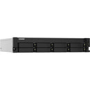 QNAP Qnap 2U 8-Bay Arm-Based 2.5G 10G Nas, Quad Core 1.7Ghz, 4Gb Ddr3 Ram, 2 X 10Gbe Sfp+, 2 X 2.5Gbe, Re