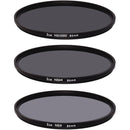 Ice 86mm ND8, ND64, and ND1000 Slim Neutral Density Filter Kit (3, 6, and 10 Stops)