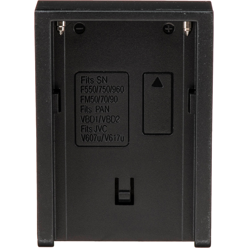 BLUESHAPE NP-F/L-Series Battery Adapter Plate for CMDual Charger Base