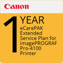 Canon 1-Year eCarePAK Extended Service Plan for imagePROGRAF Pro-4100 Printer