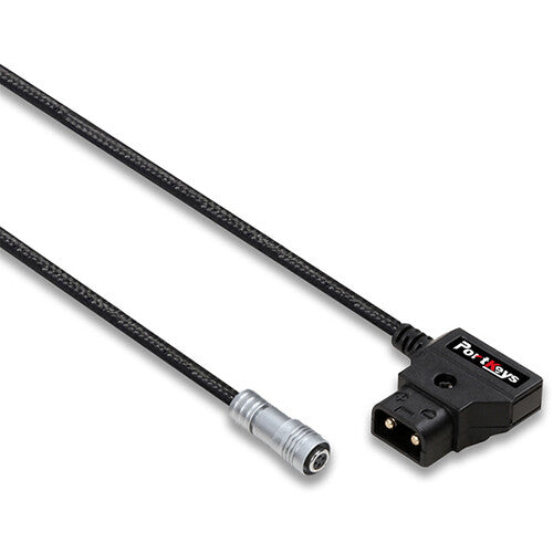 PORTKEYS D-Tap to Locking 4-Pin Power Cable for BM5 Monitor (3.28')