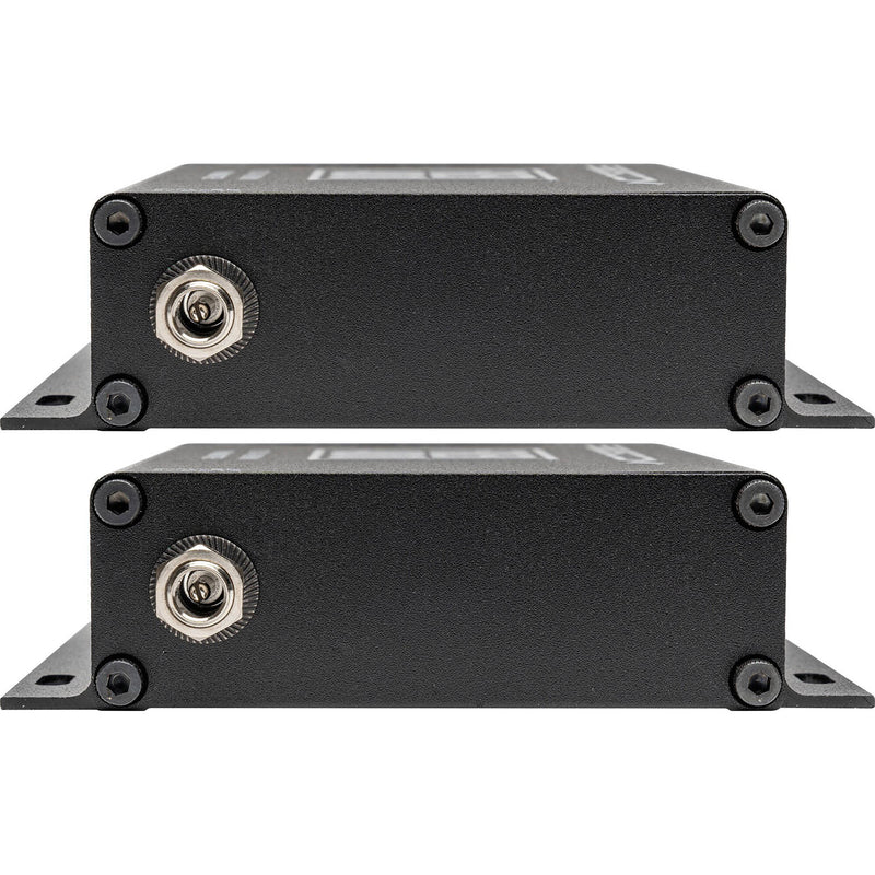 Sescom 2-Channel Unbalanced RCA Line Level Audio over Simplex LC Fiber Transmitter & Receiver Set