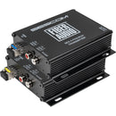 Sescom 2-Channel Unbalanced RCA Line Level Audio over Simplex LC Fiber Transmitter & Receiver Set