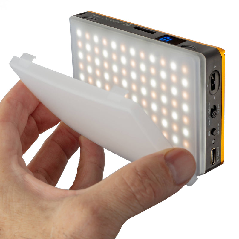 Genaray Powerbank 96A Pocket LED Light (Tungsten to Daylight, 4000mAh)