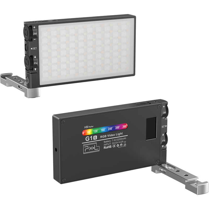 Pixel G1s Bi-Color RGB Video Light with Built-In Effects