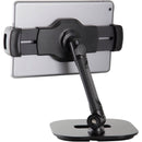 K&M 19800 Tabletop Stand for Smartphones and Tablets (Black)