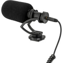 Polsen MVP-3 Micro Directional Shotgun Microphone for DSLR, Smartphones, and Portable Recorders