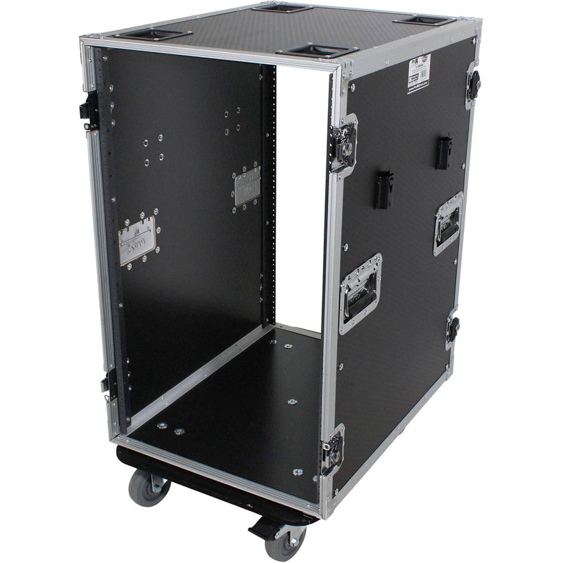ProX 18U Vertical Amp/Rack, 24" Deep, 4 Casters