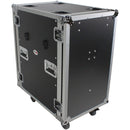 ProX 18U Vertical Amp/Rack, 24" Deep, 4 Casters