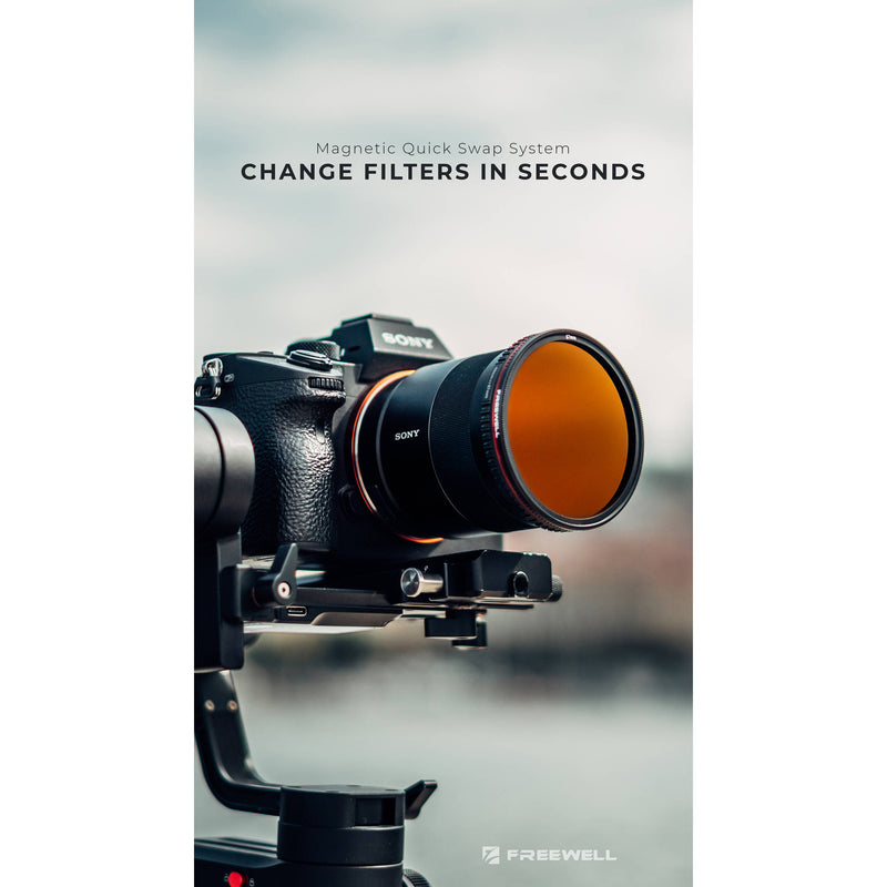 Freewell 62mm Magnetic Quick-Swap Neutral Density 3.0 Filter (10-Stop)