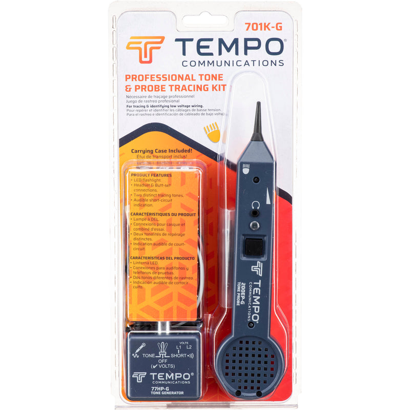 Tempo 701K-G Standard Tone and Probe Kit