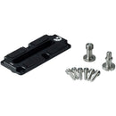 Bright Tangerine Sony FX6 Riser for Left Field 15mm LWS Baseplate