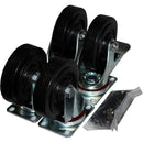 ProX 10U Vertical Rack x 10U Top Mixer DJ Combo Flight Case