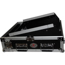 ProX 2U Vertical Rack x 10U Top Mixer DJ Combo Rack Flight Case