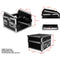 ProX 6U Vertcal Rack x 10U Top Mixer DJ Combo Flight Case with Laptop Shelf