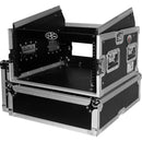 ProX 6U Vertical Rack x 10U Top Mixer DJ Combo Flight Case
