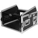 ProX 6U Vertical Rack x 10U Top Mixer DJ Combo Flight Case