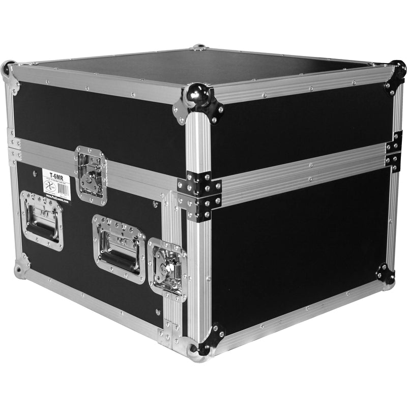 ProX 6U Vertical Rack x 10U Top Mixer DJ Combo Flight Case