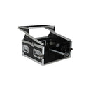 ProX 4U Vertical Rack x 10U Top Mixer DJ Combo Flight Case with Laptop Shelf