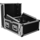 ProX 4U Vertical Rack x 10U Top Mixer DJ Combo Flight Case