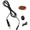 Polsen Cardioid Lavalier Microphone with 3.5mm Locking Connector for Sennheiser and Polsen UWM Transmitters