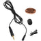 Polsen Omnidirectional Lavalier Microphone with 3.5mm Locking Connector for Sennheiser Transmitters