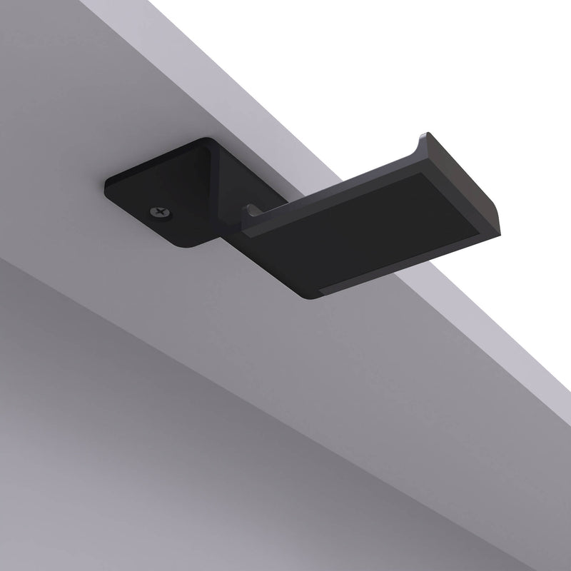 Kanto Living HH Universal Under Desk Headphone Hook (Black)