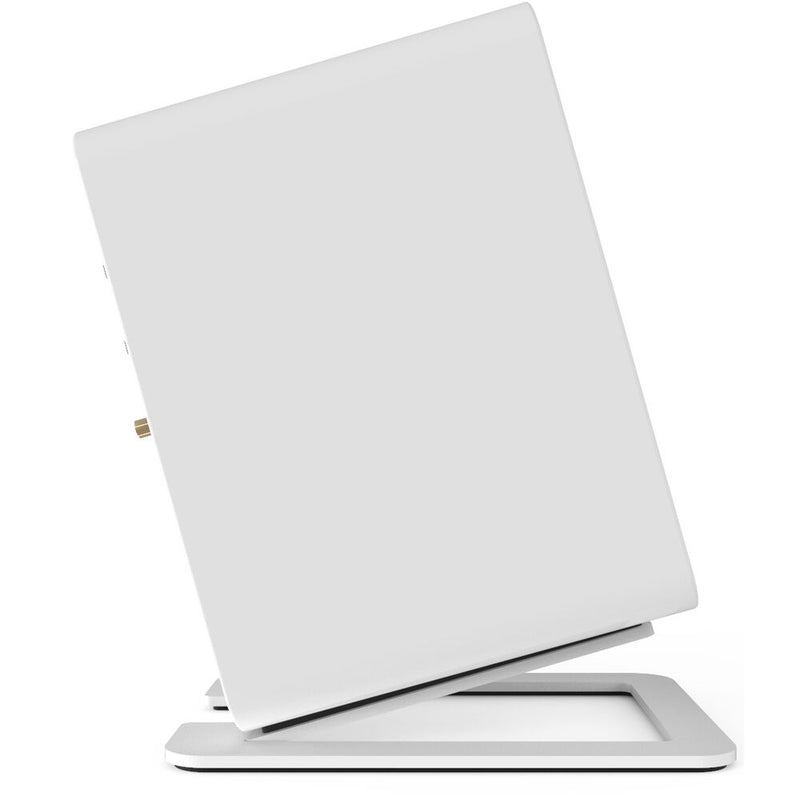 Kanto Living Tilted Desktop Speaker Stands (White)