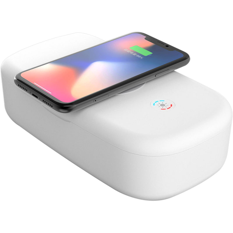 Vidpro UV-BOX UVC Sanitizer Box with Wireless Charging Pad