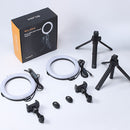 VIJIM Ring Light with Vlog Tripod Kit (Pair)