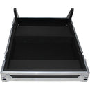 ProX Flight Hard Road Mixer Case for Allen and Heath QU-16 (Silver on Black)