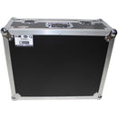 ProX Flight Hard Road Mixer Case for Allen and Heath QU-16 (Silver on Black)