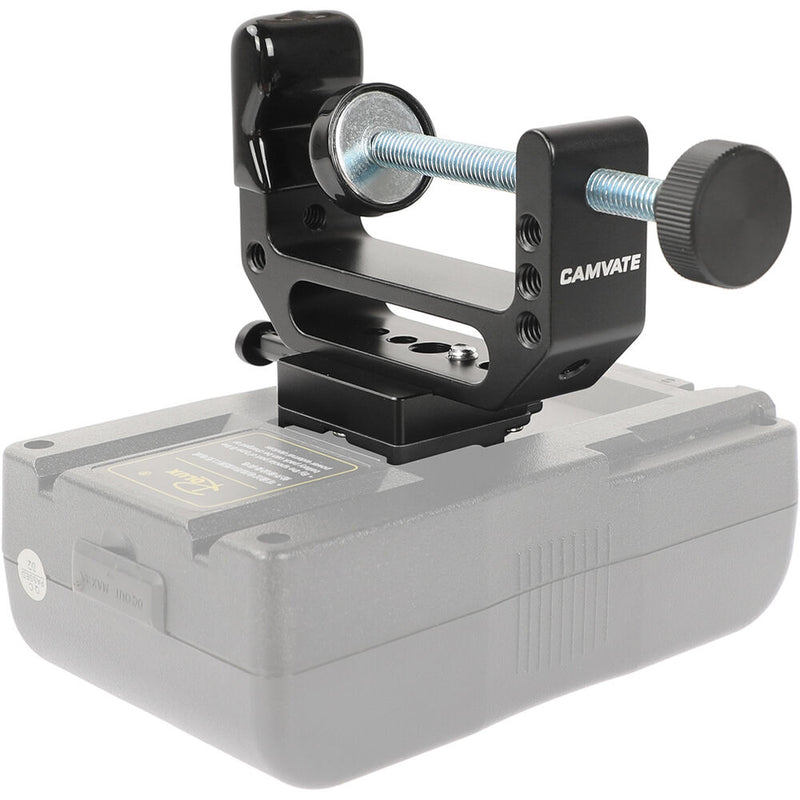 CAMVATE Extended Super C-Clamp with V-Lock Mount