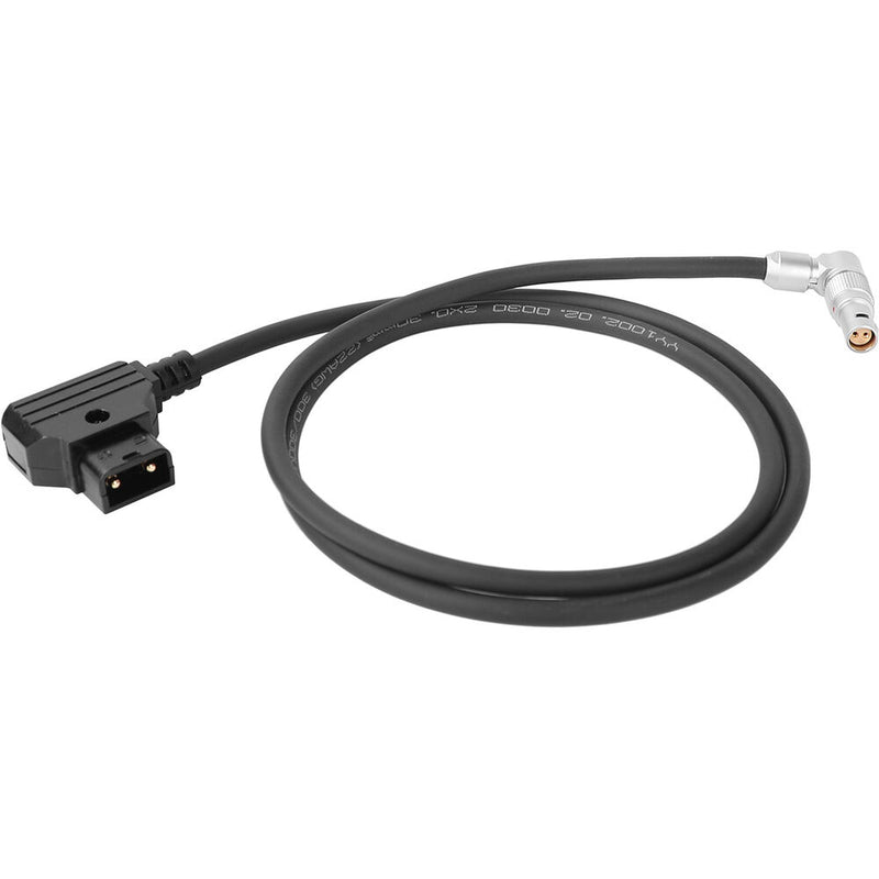 CAMVATE D-Tap to Right-Angle 2-Pin LEMO-Type Power Cable for RED KOMODO (30")