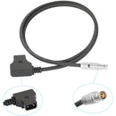 CAMVATE D-Tap to Straight 2-Pin LEMO-Type Power Cable for RED KOMODO (31.5")
