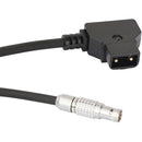 CAMVATE D-Tap to Straight 2-Pin LEMO-Type Power Cable for RED KOMODO (31.5")