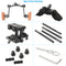 CAMVATE Shoulder Mount Rig with QR Baseplate & Dual Wooden Handgrips
