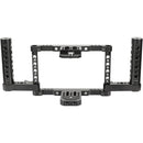 CAMVATE Director's Monitor Cage Kit with Dual Handgrips for 5 or 5.5" Monitor