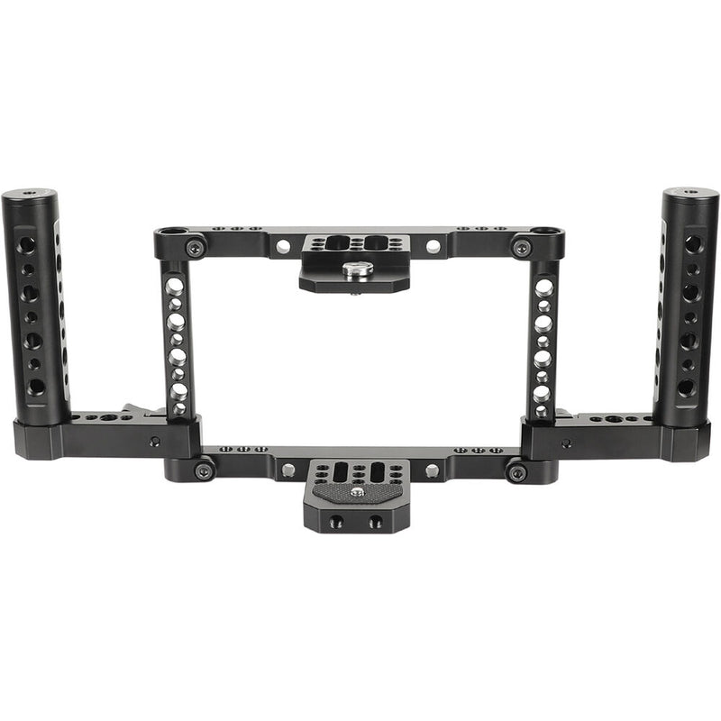CAMVATE Director's Monitor Cage Kit with Dual Handgrips for 5 or 5.5" Monitor