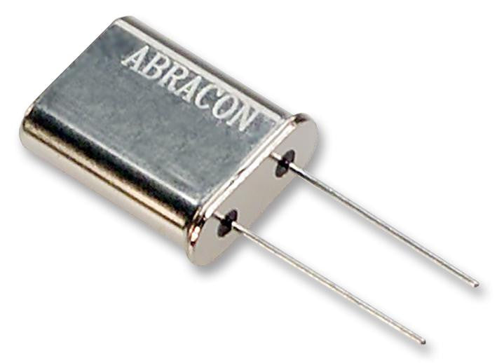 ABRACON AB-25.000MHZ-B2F Crystal, 25 MHz, Through Hole, 11.5mm x 5mm, 100 ppm, 18 pF, 20 ppm, AB Series