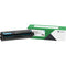 Lexmark 20N1HC0 Cyan High-Yield Return Program Toner Cartridge for Select Color Laser Printers