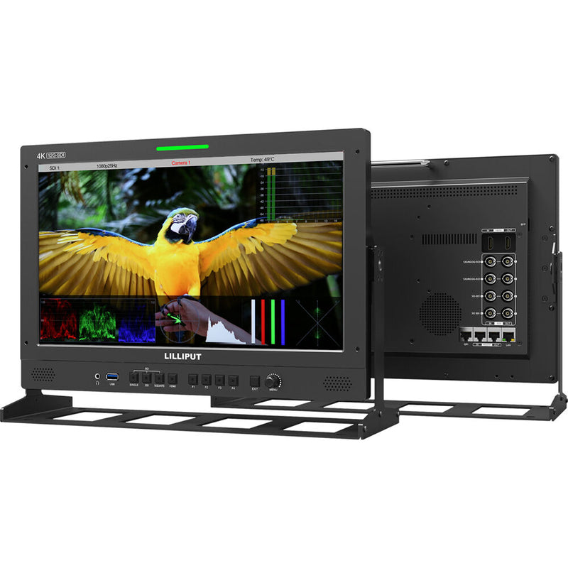 Lilliput 15.6" 12G-SDI/HDMI Broadcast Studio Monitor (V-Mount)