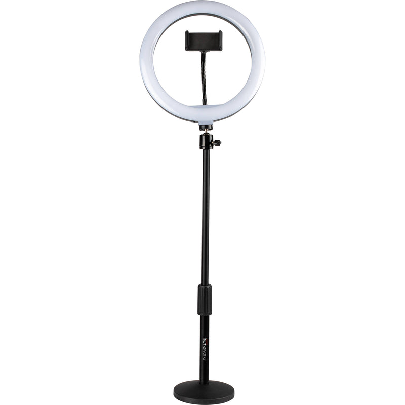 Expert Smartphone/17″ Ring-light Desktop Work-From-Home AV KitBundle and  save! – Smith-Victor