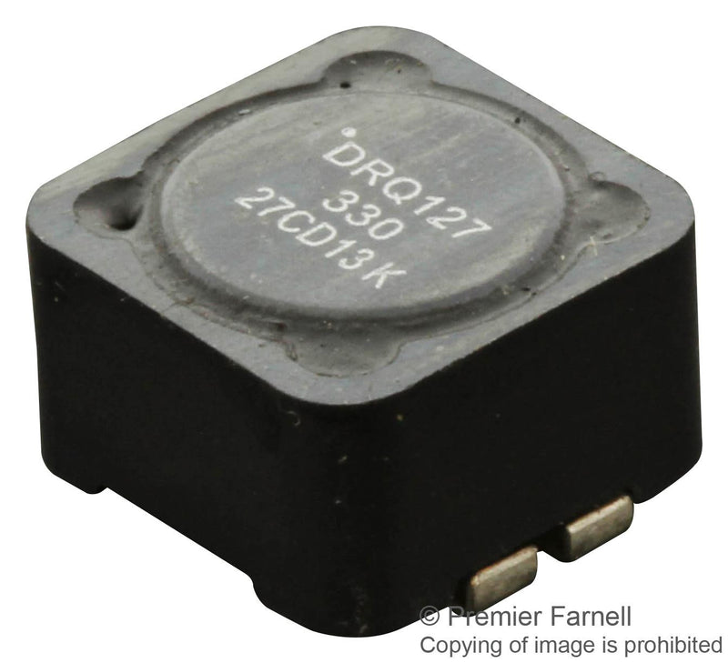 EATON COILTRONICS DRQ127-330-R Inductor, Power, 33.92 &micro;H, 0.06 ohm, 3.23 A, 12.5mm x 12.5mm x 8mm