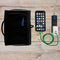 Popular Mechanics Travel Bag with 3-Outlet Power Strip