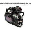 LanParte Universal Camera Cage with 501-Compatible QR Plate and Top Handle