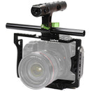 LanParte Universal Camera Cage with 501-Compatible QR Plate and Top Handle