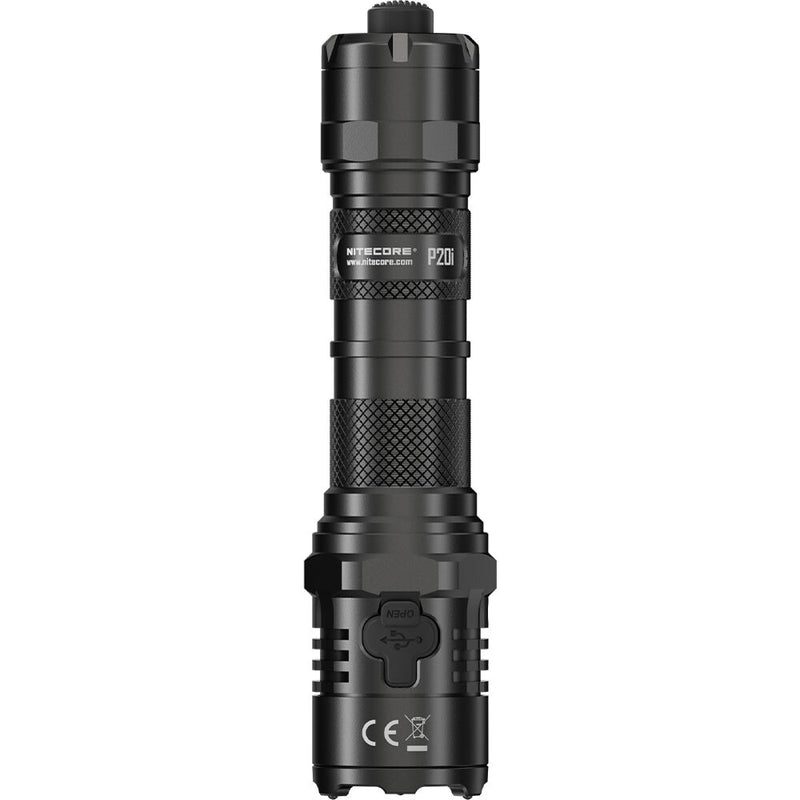 Nitecore P20i Rechargeable Tactical LED Flashlight with Ceramic-Tipped Strike Bezel