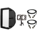 HIVE LIGHTING Double Wasp 100-C Collapsible Softbox Kit